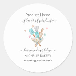 水彩ベーカリー器具商品名 ラウンドシール