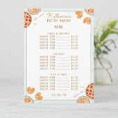 水彩ベーキングパイ&ペストリーショップベーカリー メニュー (スタンド正面)