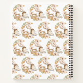 水彩ベーキングパン空白のレシピ ノートブック (裏面)