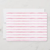 水彩ベーキング誕生日パーティーの招待 招待状 (裏面)