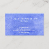 水彩ペリウィンクル名刺 名刺 (裏面)