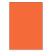 水彩ホットピンクオレンジフローラ テーブルナンバー (裏面)