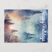 水彩ホリデーハガキ シーズンポストカード (正面)