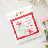 水彩ホリデー先生最高のギフトお気に入りボックス フェイバーバッグ (封をした状態)