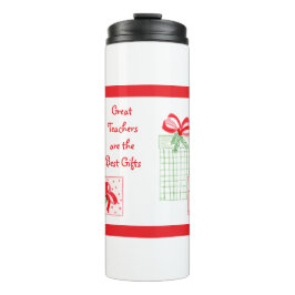 水彩ホリデー先生最高のギフト タンブラー