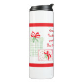 水彩ホリデー先生最高のギフト タンブラー (回転左)