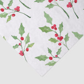 水彩ホリースプリグパターン 薄葉紙 (詳細)