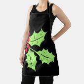 水彩ホリ葉ーと果実 エプロン (インサイチュ)