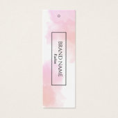 水彩ホワイトビジネス服つるラベル (正面)