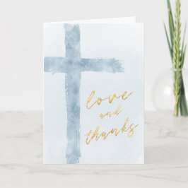 水彩ホーリークロスサンキューカード カード