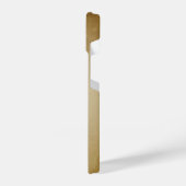 水彩ボクサードッグペット動物自然 iPhoneケース (左側面)