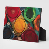 水彩ボック絵を描スパレット フォトプラーク (側面)