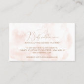 水彩ボディ・スカルプティング・コンタリングスパ 名刺 (裏面)