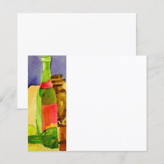 水彩ボトル (正面/裏面)