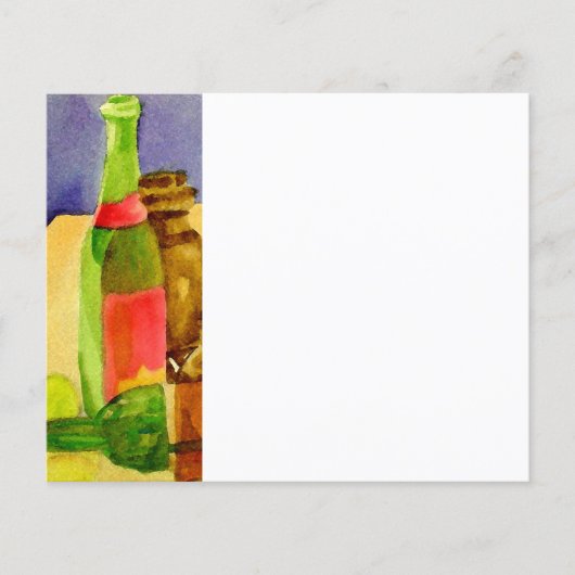 水彩ボトル (正面)