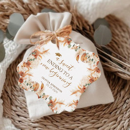 水彩ボホスクリプト卒業式スイートエンディング フェイバータグ