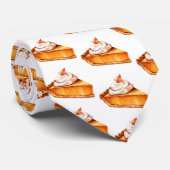 水彩ボホパンプキンパイパターン ネクタイ (ロール)