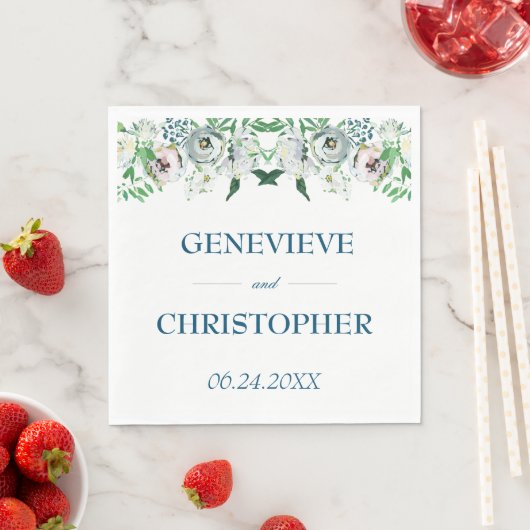 水彩ボホフローラ幾何結婚図形 スタンダードランチョンナプキン (インサイチュ)