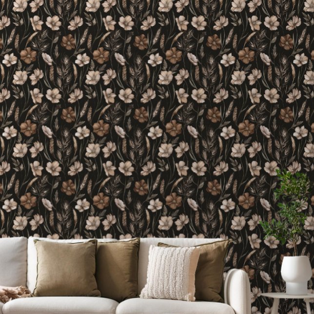 水彩ボホフローラ 壁紙 (クリエイターアップロード済み)