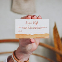 水彩ボホ抽象芸術デザートおむつラッフル