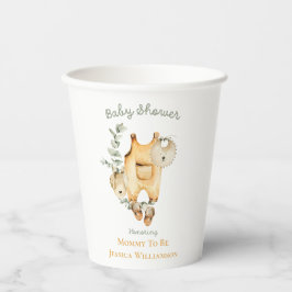 水彩ボホ男女兼用ベビーシャワー 紙コップ