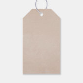 水彩ボホ コットンとユーカリ ボホ ギフトタグ (裏面)