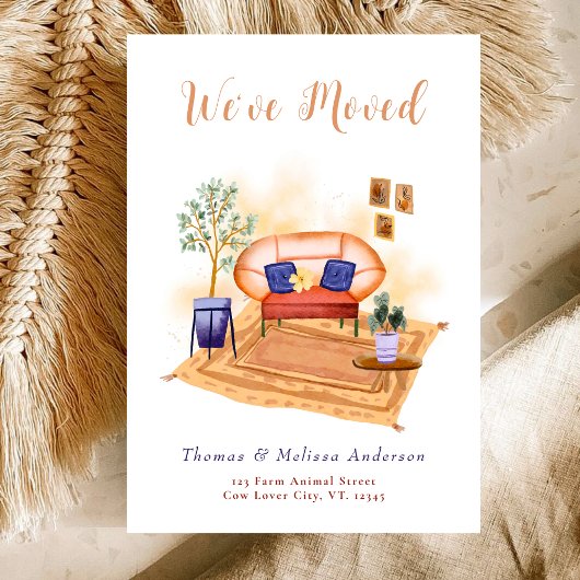 水彩ボーホーが移動しました 新しい住所のお知らせ 案内状