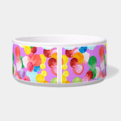 水彩ボールセラミックペットボウル ボウル (裏面)