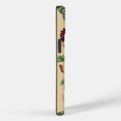 水彩ポッテッドプラントテラコッタポット名 Case-Mate iPhoneケース (裏面 / 右)