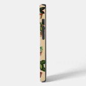 水彩ポッテッドプラントテラコッタポット名 Case-Mate iPhoneケース (裏面 / 左)