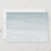 水彩ポップサファリジャングル動物誕生日 招待状 (裏面)