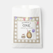 水彩ポテト1歳の誕生日 フェイバーバッグ (正面)