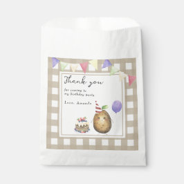 水彩ポテト1歳感謝してい生日前 フェイバーバッグ