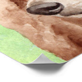 水彩ポドール ポスター (角)