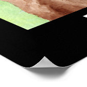 水彩ポドール ポスター (角)