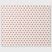 水彩ポピー包装紙 ラッピングペーパー (フラット)