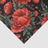 水彩ポピー 薄葉紙 (詳細)