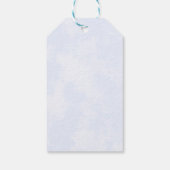 水彩ポプシクルアイスクリーム誕生日ギフトラベル ギフトタグ (裏面)