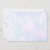 水彩ポプシクルパーティークール2歳2歳の誕生日 招待状 (裏面)