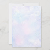 水彩ポプシクルパーティークール2歳2歳の誕生日 招待状 (裏面)