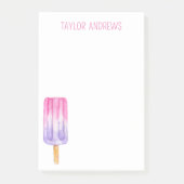 水彩ポプシクル ポストイット (正面)