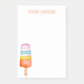 水彩ポプシクル ポストイット (正面)