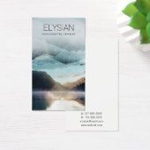 水彩マウンテンズイヤリングジュエリーディスプレイカード (デスク)