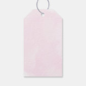 水彩マカロン赤ちゃんシャワー ギフトタグ (裏面)