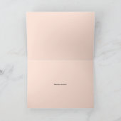 水彩マグノリアとコットンのリース ウェディング お礼カード サンキューカード (内部)