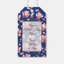 水彩マグノリアス ギフトタグ