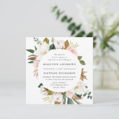 水彩マグノリアス |フローラ結婚ー 招待状 (スタンド正面)