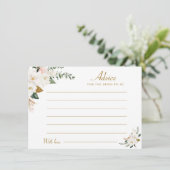 水彩マグノリアフローラアドバイス アドバイスカード (スタンド正面)