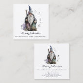 水彩マジック格言 スクエア名刺 (正面/裏面)