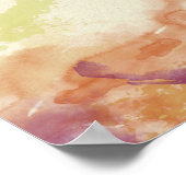 水彩マップ ポスター (角)